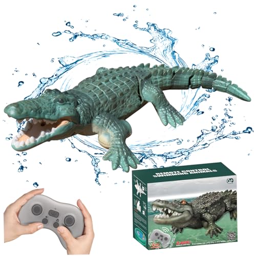 Tête de crocodile télécommandée étanche, cadeau idéal garçons filles