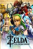  The Legend Of Zelda Coloring Book For Kids And Adults: A Fun Zelda Coloring Book, Breath Of The Wild, The Best 30 Coloring Pages Of Zelda With Special ... Adults, Who Love Zelda And Nintando Games.