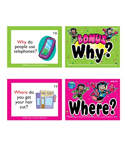 Super Duper Publications | Wh Question & Answer Blast-Off Board Game | Educational Learning Resource For Children #TOP4