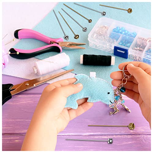 60 Pieces Jewelry Head Pins Mixed Color Alloy Pins Flower Needle Retro Long Metallic Head Pins Silver And Gold Beading Headpins For Jewelry Making Earring Bracelet Women Diy Accessories #TOP6