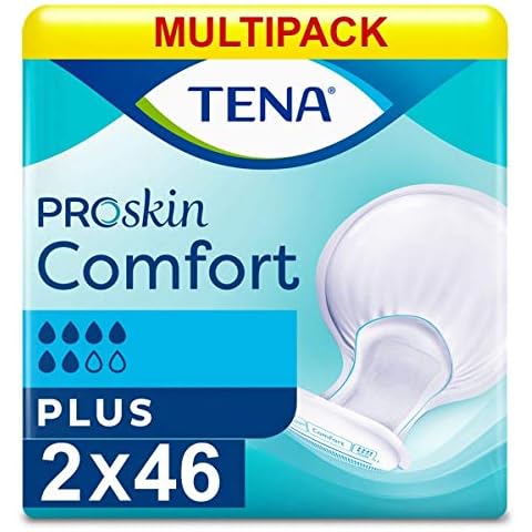 TENA ProSkin Comfort Pads - Plus (2 Packs of 46) Cover