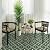 Alwayspon 10Pcs 8inch/20cm Retro Green Waterproof Non-Slip Floor Tiles Decal for Kitchen Bathroom Living Room, Vinyl Flooring Self-Adhesive Peel and Stick Vinyl Sticker, T1231