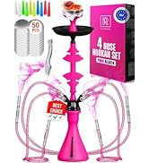 Amazon.co.jp: シーシャ 本体 55cm 4ホース シーシャ セット 一式 
