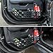 Z8 Metal Front Door Storage Box Pockets Fit Jeep Wrangler JL JLU 4XE 2018-2024 & Gladiator JT 2020-2024 Interior Door Side Insert Organizer Molle Panels Expansion Accessories(Not Fit Power Seats)