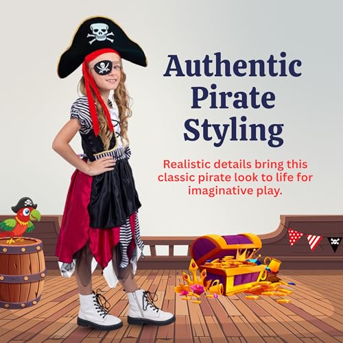 Disfraz de Pirata para Niñas miniatura 4