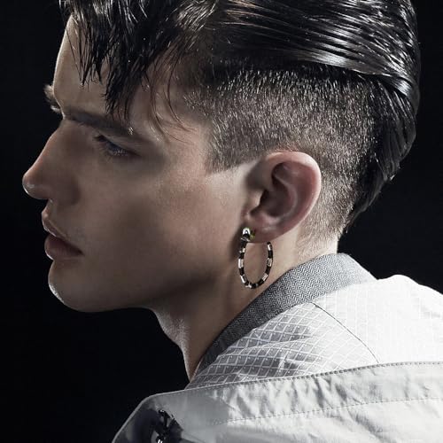 Coral Snake Hoop Earrings Enamel Snake Juice Earrings Cosplay Costume for Women4