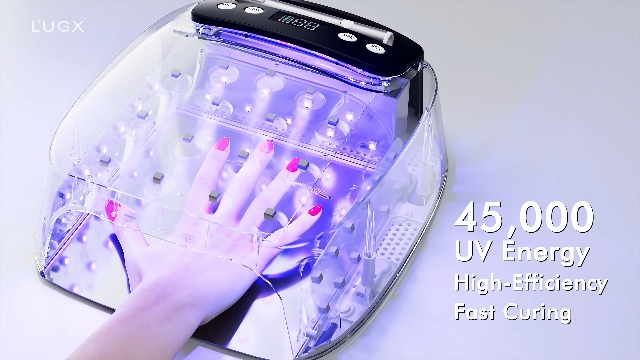 L'UGX UV LEDライト Amazon.com : L'UGX 2 in 1 UV LED Nail Lamp, Rechargeable UV Light