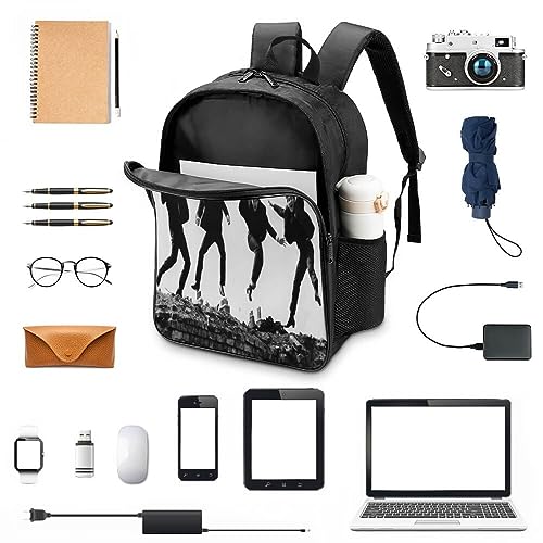CSTAL The Beatles Kids Backpack, Grande Capacité Sac D’école,Léger Bookbag, Motif Rock Band Pour L’extérieur École Voyage Camping 16inch - Les Beatles, Paul McCartney, John Lennon, RIngo Starr, George Harrison CSTAL The Beatles Kids Backpack, Grande Capacité Sac D'école,Léger Bookbag, Motif Rock Band Pour L'extérieur École Voyage Camping 16inch – Image 3