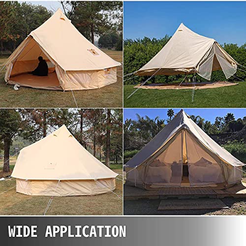 Carpa tipo yurt 8-10 personas camping familiar impermeable miniatura 5