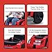 Kid Trax 12V Zero Turn Lawn Mower Jr. Ride on Toy - Riding Lawn Mower, Outdoor Toys, Kids Electric Car, Tractor Toy, Dual Handle, Twist and Turn, Speed to 2.5 MPH, Max Weight of 66lbs, Age 2-5, Red