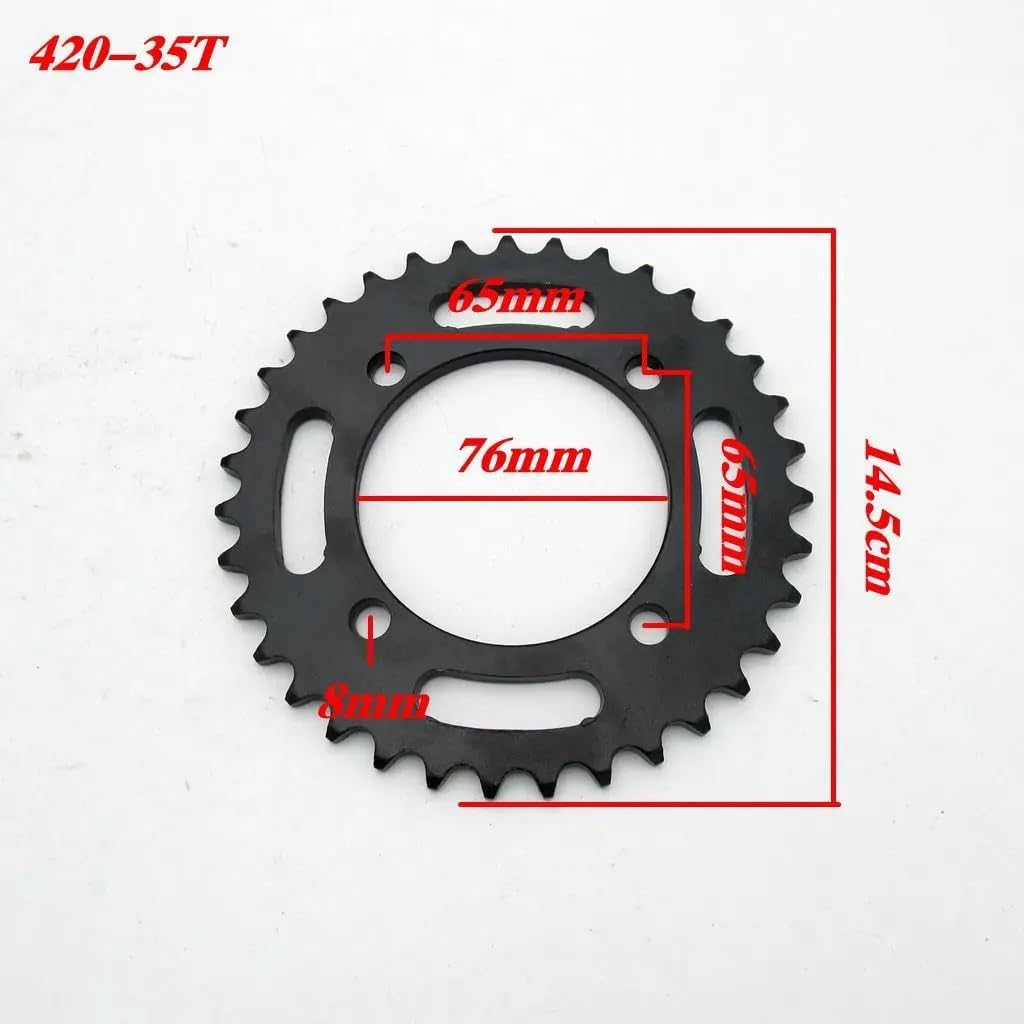 カブスポーツリアスプロケット420チェーン専用33T NO7621 [7621