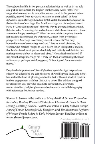 Some Reflections upon Marriage