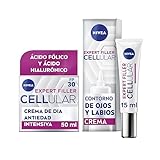 Extra firmeza – Con esta crema hidratante, las arrugas y líneas de expresión alrededor de los ojos y los labios disminuyen y la piel permanece mucho más firme.