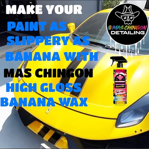 Mas Chingon High Gloss Banana Spray Wax 16 fl oz miniatura 2
