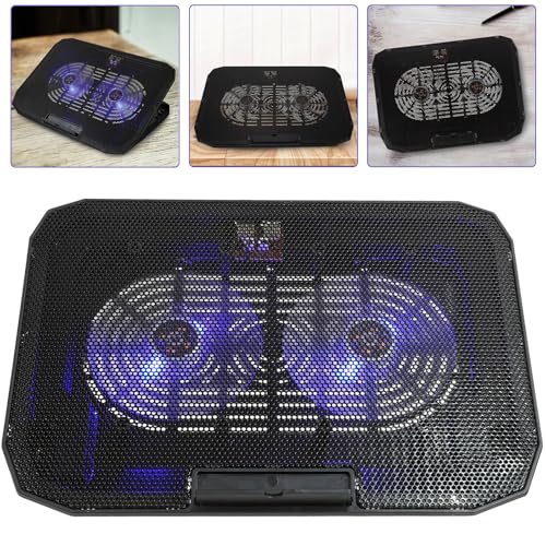 Base de refrigeración para laptop NUOBESTY con ventiladores silenciosos miniatura 7