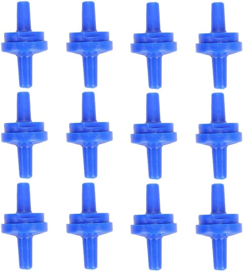 NA 20Pcs Aquarium Check Valves Plastic Check Valves Air Pump Check