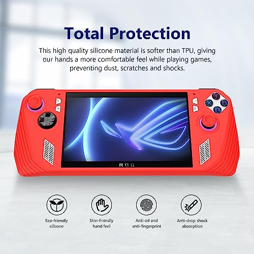 ADDGRIP® Silicone Cover Designed for ASUS ROG Ally Z1/Z1 Extreme, Compatible with ROG Ally RC71L (2023 Launched) Model Only - Stylish, Shockproof... - Image 6