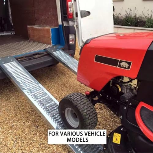 Rampa plegable de aluminio para motos y ATV, carga 350kg miniatura 6