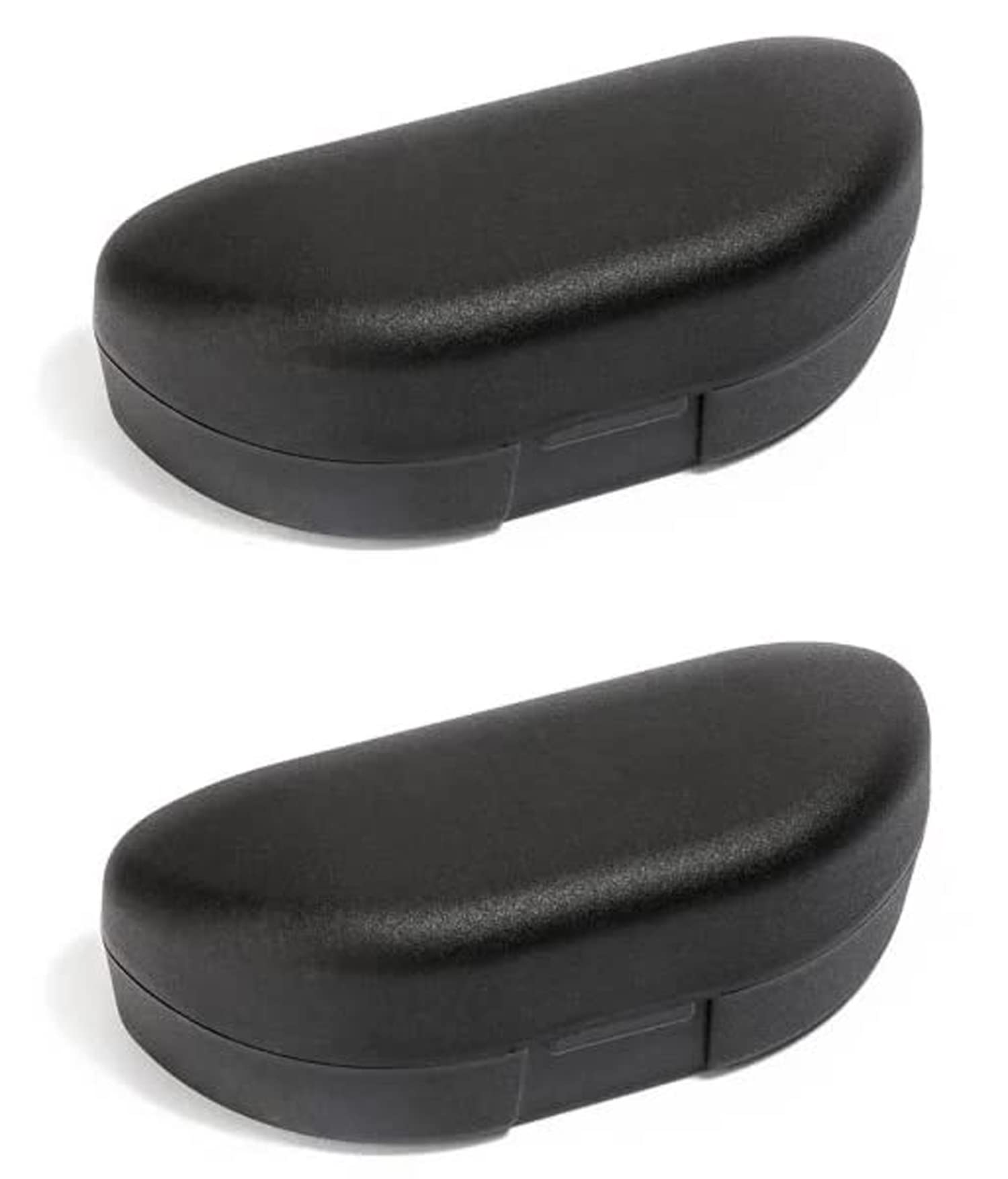Wizara Premium Black Plastic Eyeglasses Hard Cover for Men and Women - Protective Glasses Case