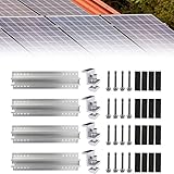 Paket:4 x Schiene je 400x80x35 mm (LxBxH),4 x Endklemmen 30mm.