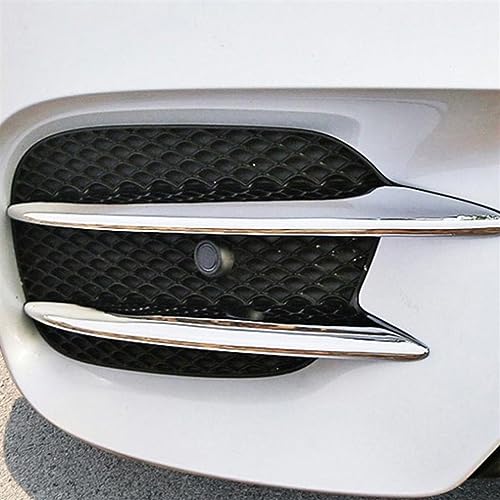 Cubierta de luz antiniebla cromada para Mercedes Clase E W213 2016-2019, accesorios ABS, 4 piezas 2