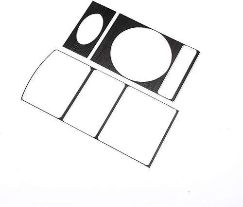 Miniatura 6 de YIWANG Cubierta protectora de aleación de aluminio, 3 piezas para Land Rover Discovery 5 LR5 L462 2017 2018 2019 accesorios de automóvil