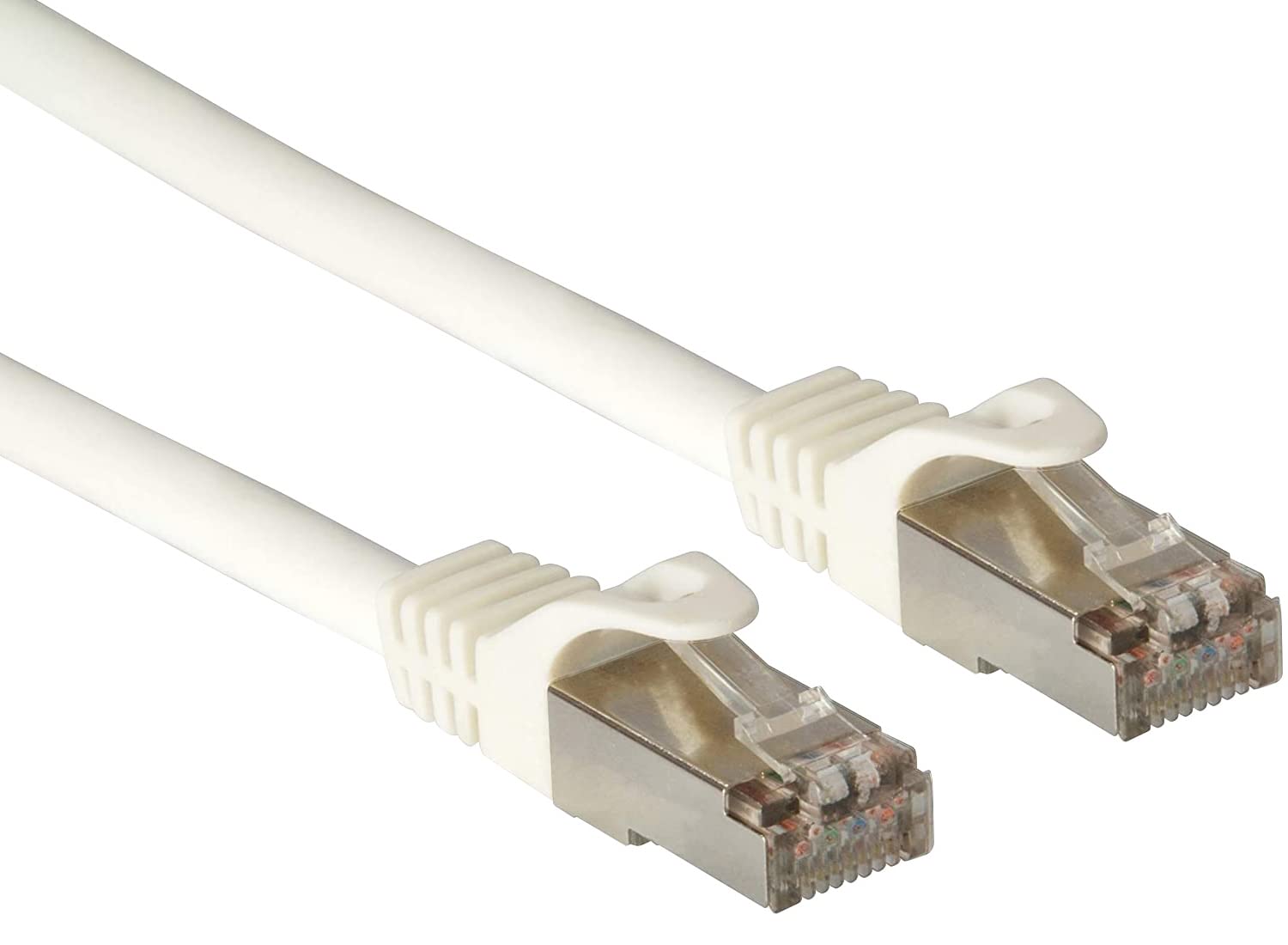 Techly Professional 360714 - Cable de red Patch de cobre Cat. 6A SFTP LSZH 20 m Color blanco cable de red