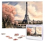 Puzzle stimulant : nos puzzles de style vintage Tour Eiffel Paris sont conçus pour être stimulants et amusants pour les adultes, les personnes âgées. Avec des centaines de pièces, vous aurez des heures de divertissement et de détente. Idéal pour les journées douillettes à la maison, c'est une façon amusante et significative de créer des souvenirs durables avec vos proches.