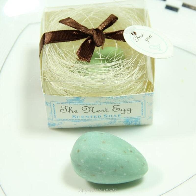 20pcs The Nest Egg Soap for Wedding Party Birthday Souvenirs Gift Favor New (Pink)