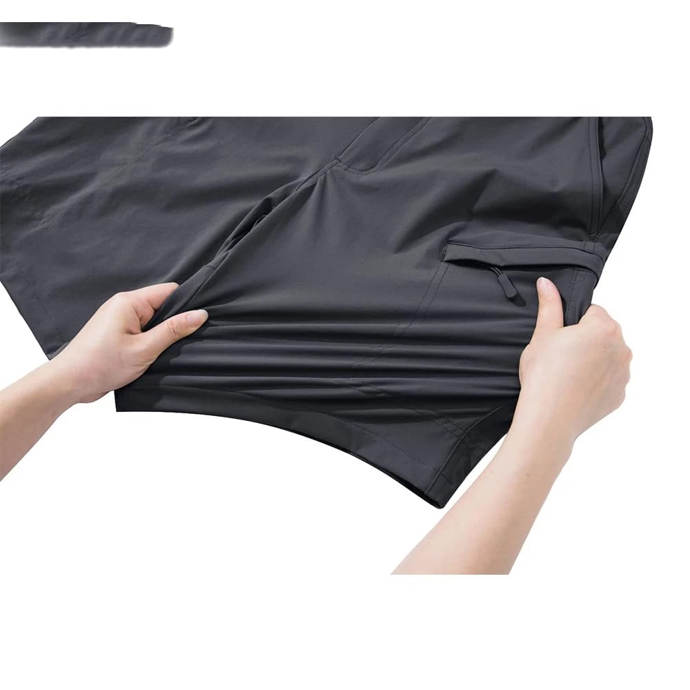 Pantalones cortos de verano para hombre, senderismo, pesca, exteriores, camping, viajes, safari, pantalones cortos de trabajo con múltiples bolsillos