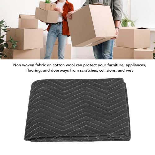 Mantas de mudanza de 80 x 72 pulgadas resistentes para proteger muebles del hogar en el envío 3