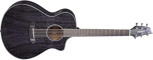 Miniatura 3 de Breedlove ECO Rainforest S Concert CE - Guitarra acústica-eléctrica  Paquete de caoba africana orquídea con cable de instrumento Kopul de 10 pies,
