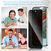 2 Unidades Protector de pantalla de privacidad para Google Pixel 9 Pro XL de 6.8 pulgadas | [Vidrio templado antiespía], [compatible con desbloqueo por huella digital], antirrayas, sin burbujas, fácil instalación, vidrio protector 9H 4