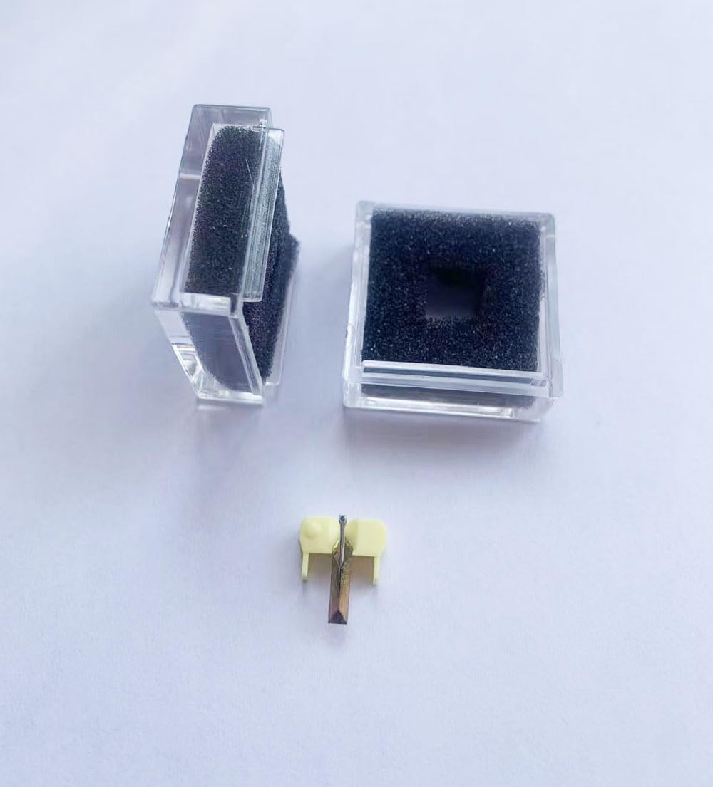 Elliptical Diamond Replacement Needle Stylus For SHURE M75ED N75ED-2 M75 M75-6s R27 R1000 M99 RS82 R6X Phonograph Turntable Accessories (Yellow)