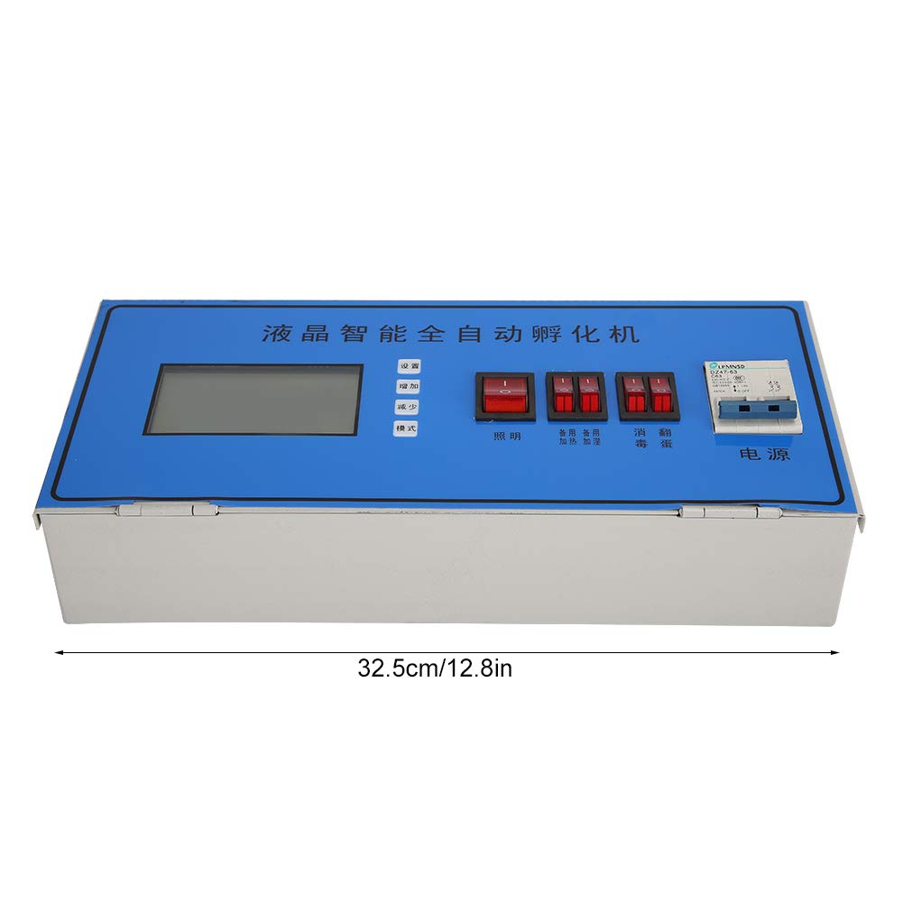 Incubadora Digital automática LCD inteligente, incubadora de huevos de gallina, controlador de temperatura y humedad