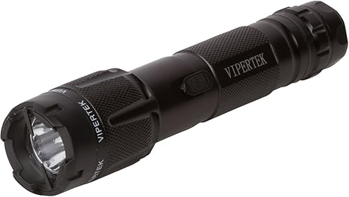VIPERTEK VTS-T03 Aluminum Stun Gun with LED Flashlight