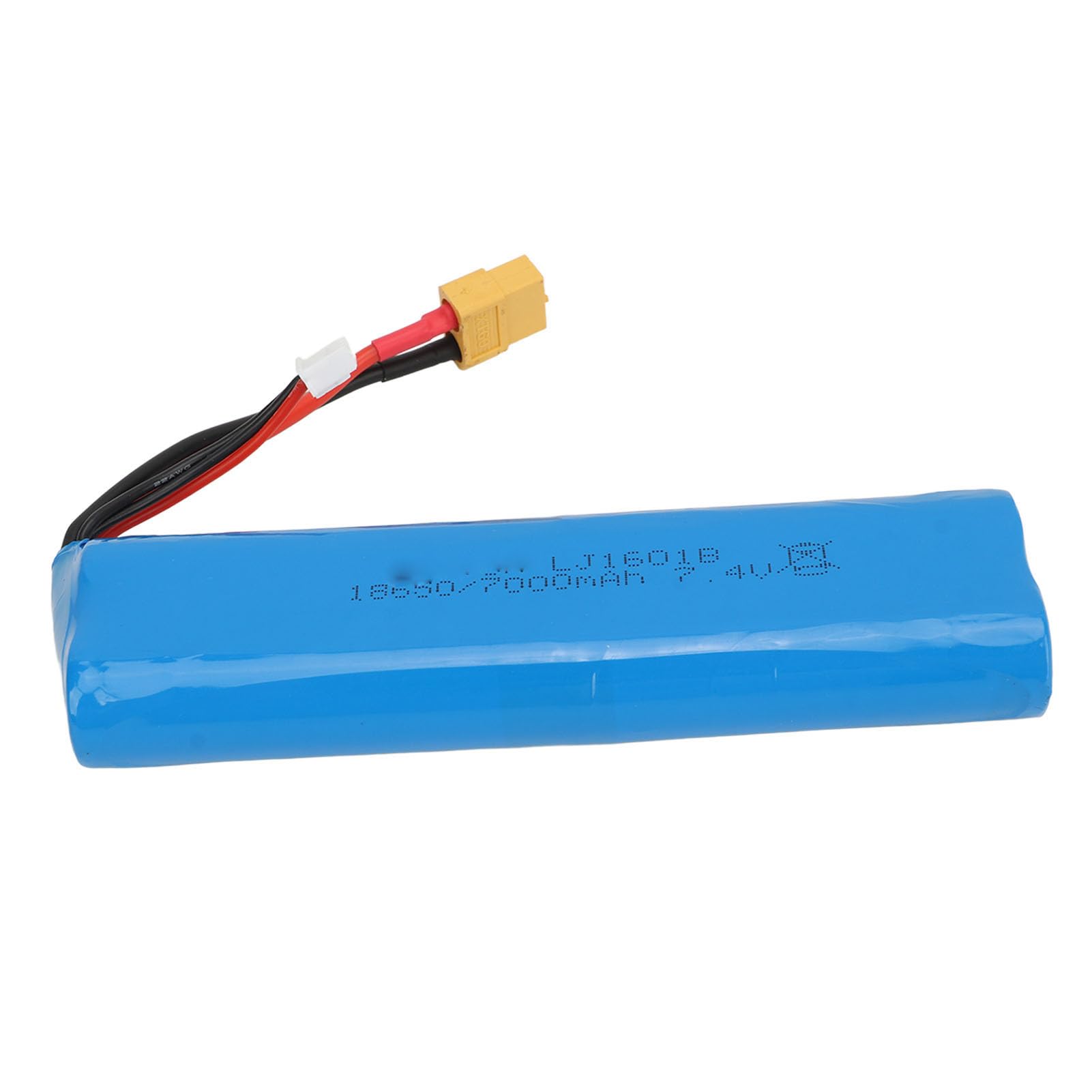 7,4 V 7000 MAh Li-Ionen-Akku für Henglong 3818 3889 3809 RC-Panzer mit XT60-Stecker, Überladungs- und Kurzschlussschutz, Akku mit Hoher Kapazität