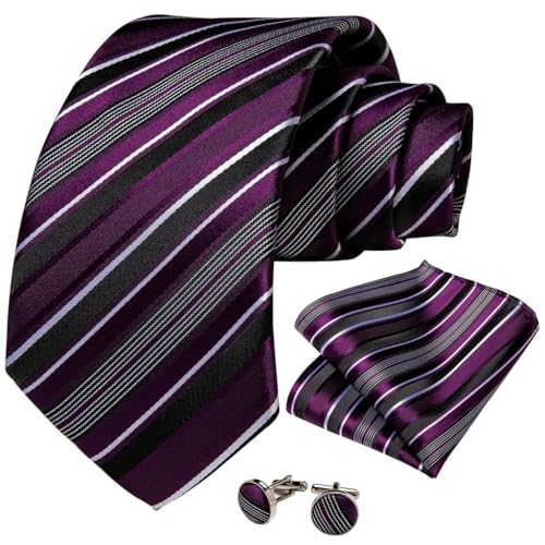 Conjunto corbata de hombre JSEIAJB seda y poliéster