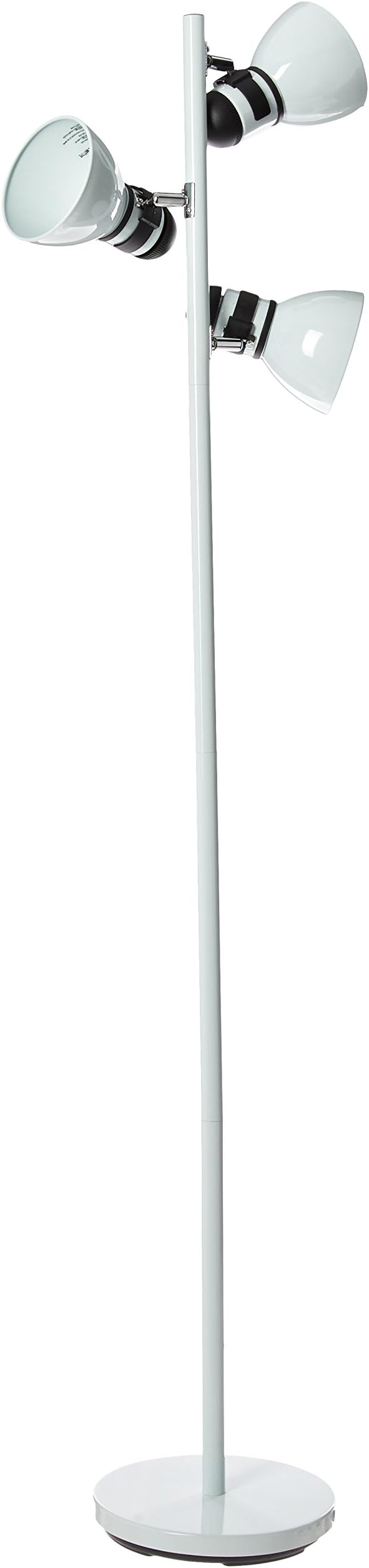 Boston HarborTL-TREE-134-WH Three Light Tree Lamp, 65", White