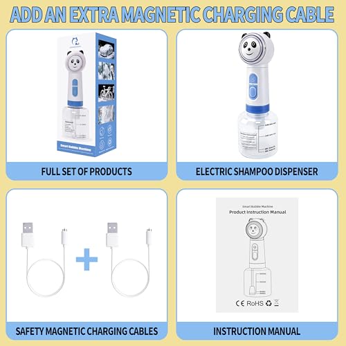 Distributeur de savon pour chat et chien électrique moussant avec chargeur - 7