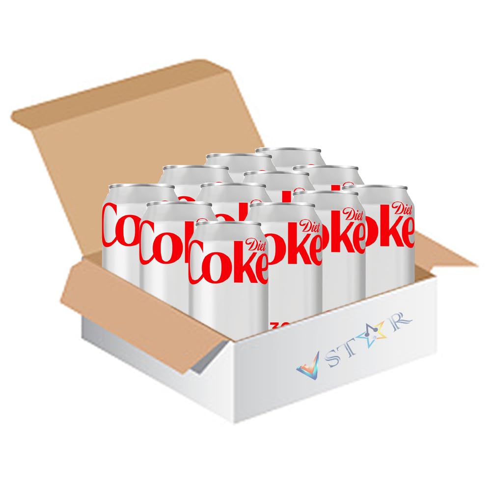 Diet Coke Coca Colla Cans 330ml (18 Cans)