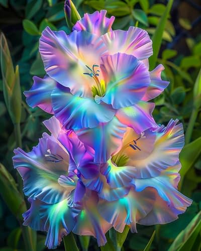 Gladiolus Bulbs UK,Excellent Display,Potted-Plants-Rhizome,Gladiolus Plants for Garden