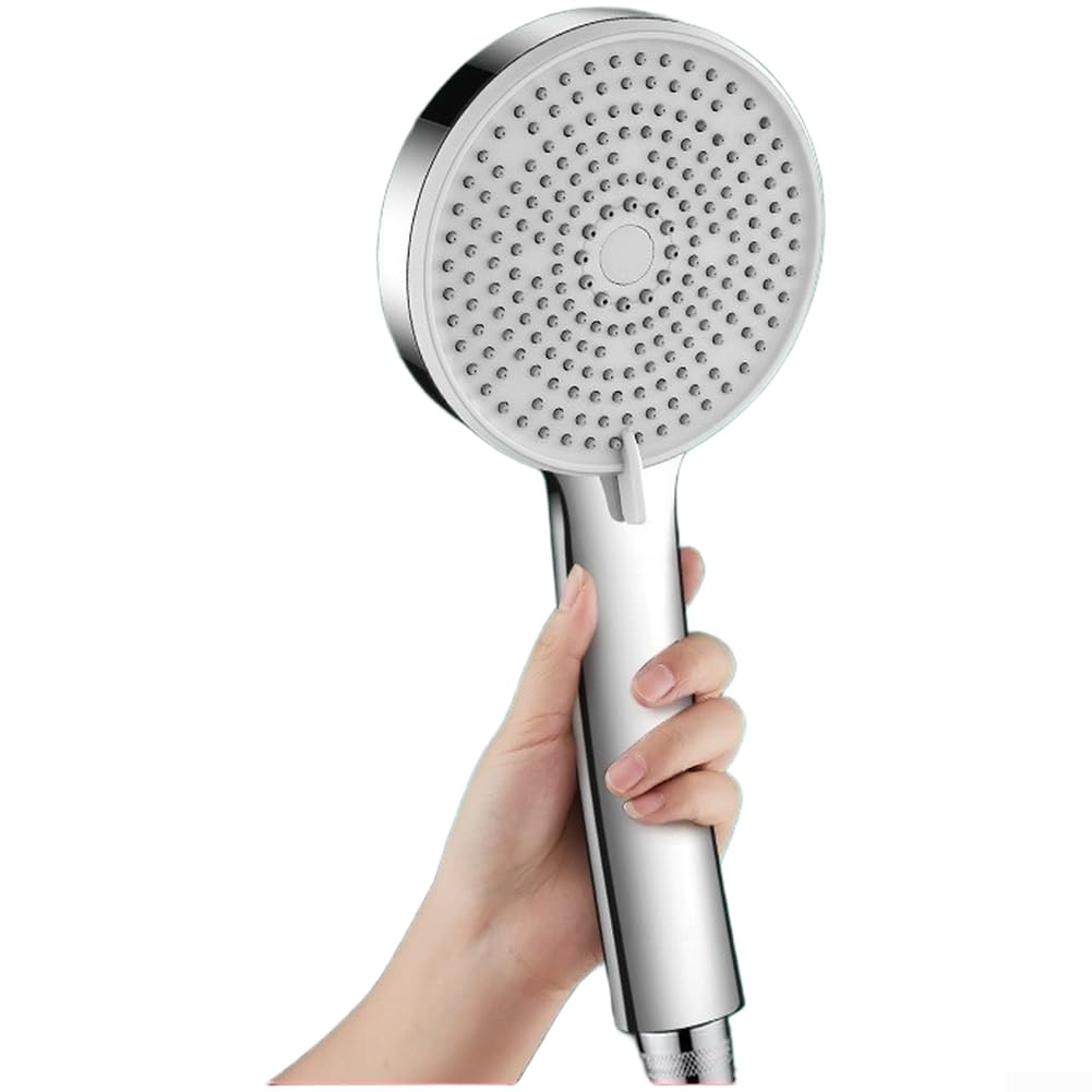 Cabezal para ducha Alta Presión 5 Modos ABS Negro Cabezal para(silver)