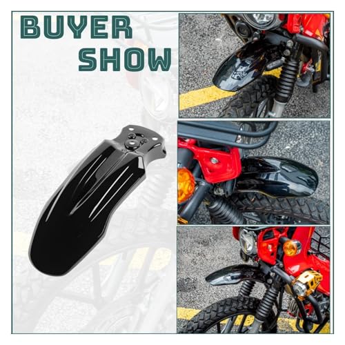 Garde-boue moto anti-remontées d'eau pour protéger votre Cross Cub 110 - 4
