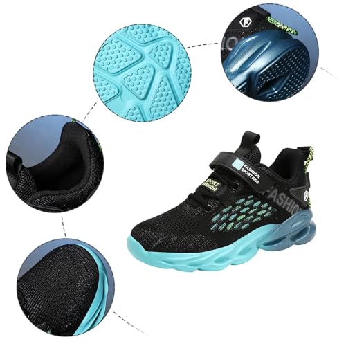 IWIHMIV Kids Tennis Shoes Toddler Slip On Shoes Toddler Boys Breathable Non Slip Sneakers Running Walking Sports Shoes4