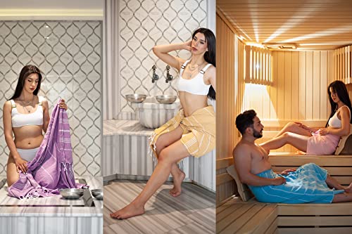 Aegean Concept - Turkish Beach Towel (37 X 77), Sandproof, Prewashed For Soft Feel, 100% Cotton, Quick Dry, Oversized Towels For Travel, Pool, Must Haves With Lively Colors (Mint) #TOP6