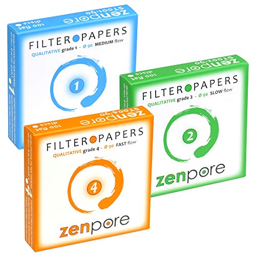 Filter Paper 9 cm Lab Qualitative Filter Paper for Chemistry,
