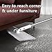 Microfiber Flat Mop 32 in Large Mops for Floor Cleaning Commercial Dust Dry Wet Mops on Hardwood Floors with 4 Washable Pads Aluminium Telescopic Long Handle Floor Cleaning Tools