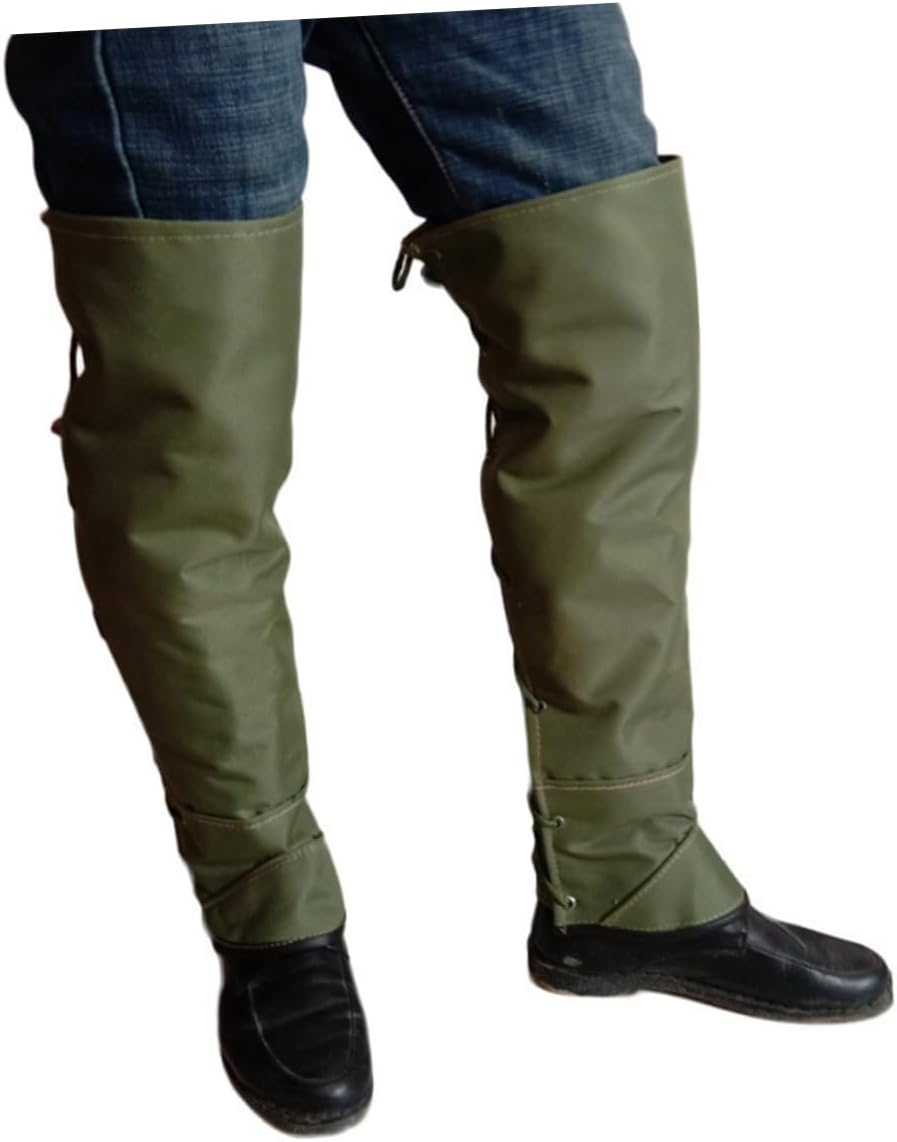 HANABASS Jungle Leg Sleeve Snake Chaps Shoe Covers Hiking Boot Gaiters Sand Gaiters Leg Gaiters Snake