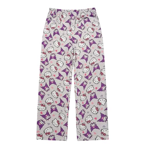 Hello Kitty Girls Pajama Set - 2 Piece Girls Pjs Button Down Short Sleeve & Pants For Kids - Official Product3